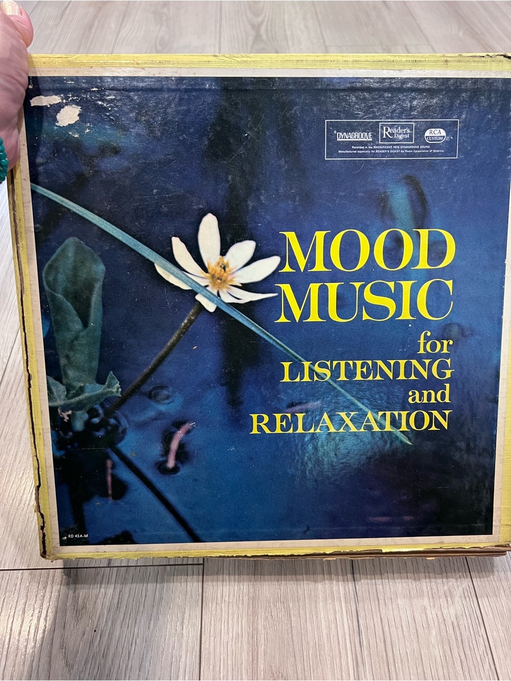 Vinyl Records Readers Digest Box Set Mood  Music for Listening and Relaxation